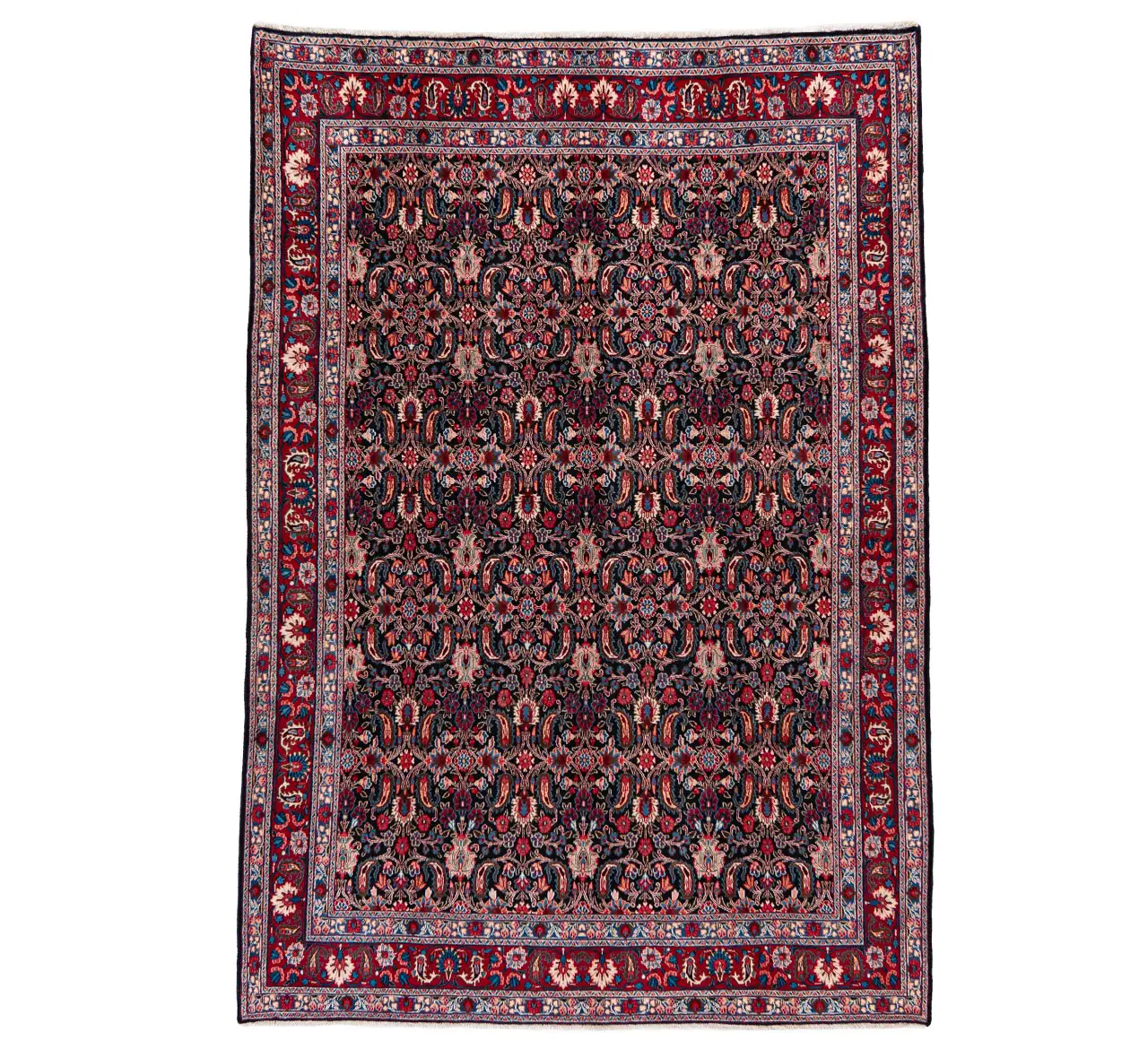 Untitled-1 Hand Knotted Mashhad Mood Rug - 307 × 211 cm