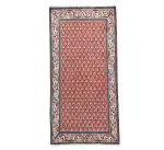 Hand Knotted Arak Rug - 60× 102 cm