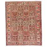 Hand Knotted Bakhtiari Rug - 200 × 162 cm