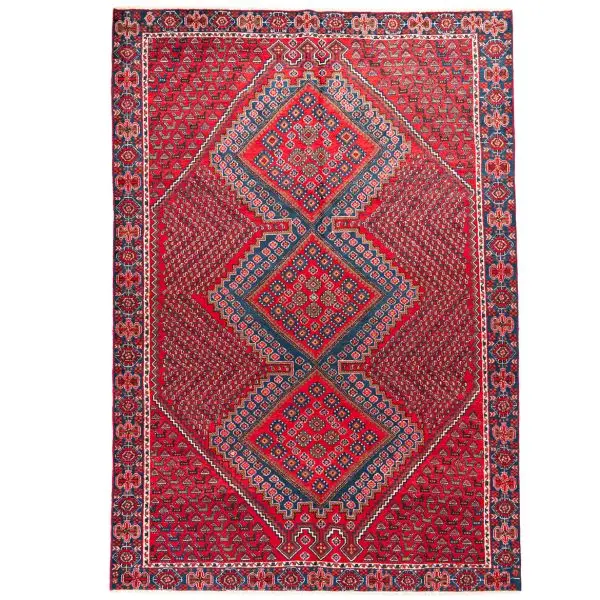 Hand Knotted Sirjan Rug - 385 × 200 cm