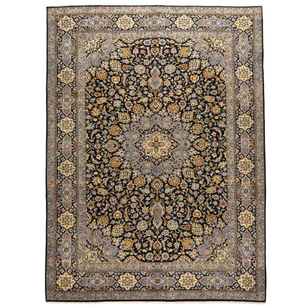 Hand Knotted Kashan Rug - 403 × 299 cm