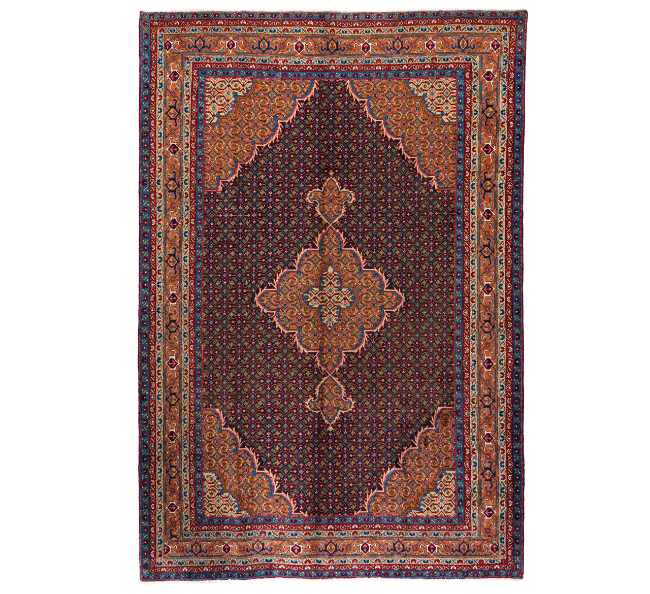 Untitled-2 Hand Knotted Ardebil Rug - 322 × 219 cm