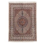Hand Knotted Mashhad Rug - 198 × 145 cm