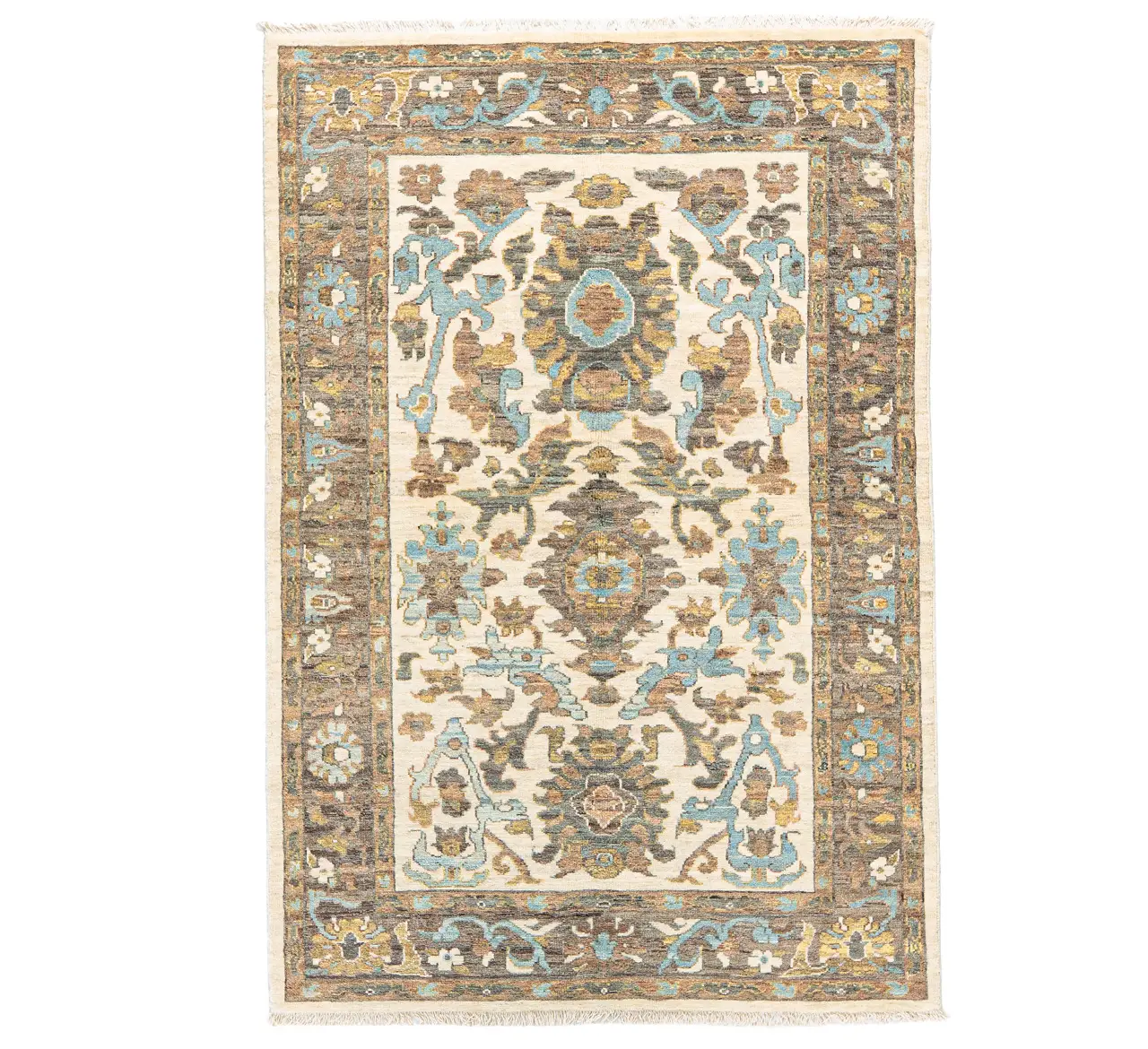 1 Hand Knotted Arak Rug - 240 × 164 cm