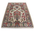 Hand Knotted Qom Rug - 160 × 111 cm - Image 2