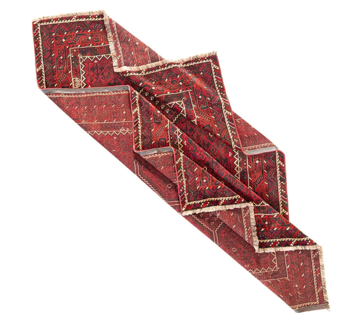 Hand Knotted Baluch Rug - 274 × 196 cm - Image 4