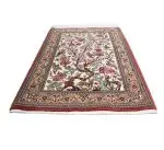 Hand Knotted Qom Rug - 120 × 87 cm - Image 4