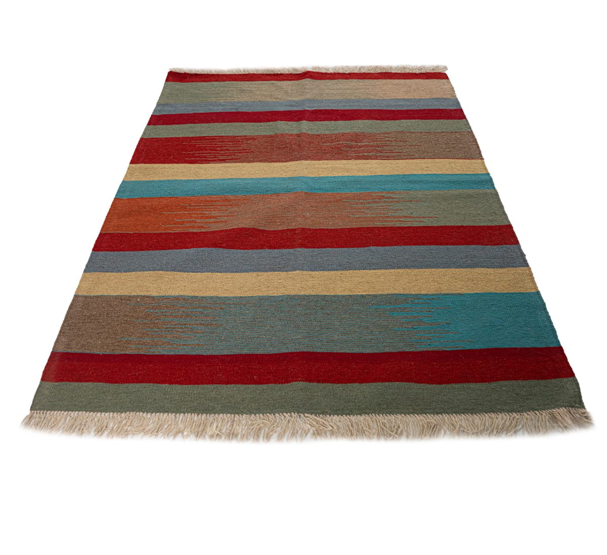 Hand Knotted Qom Rug - 180 × 123 cm - Image 2