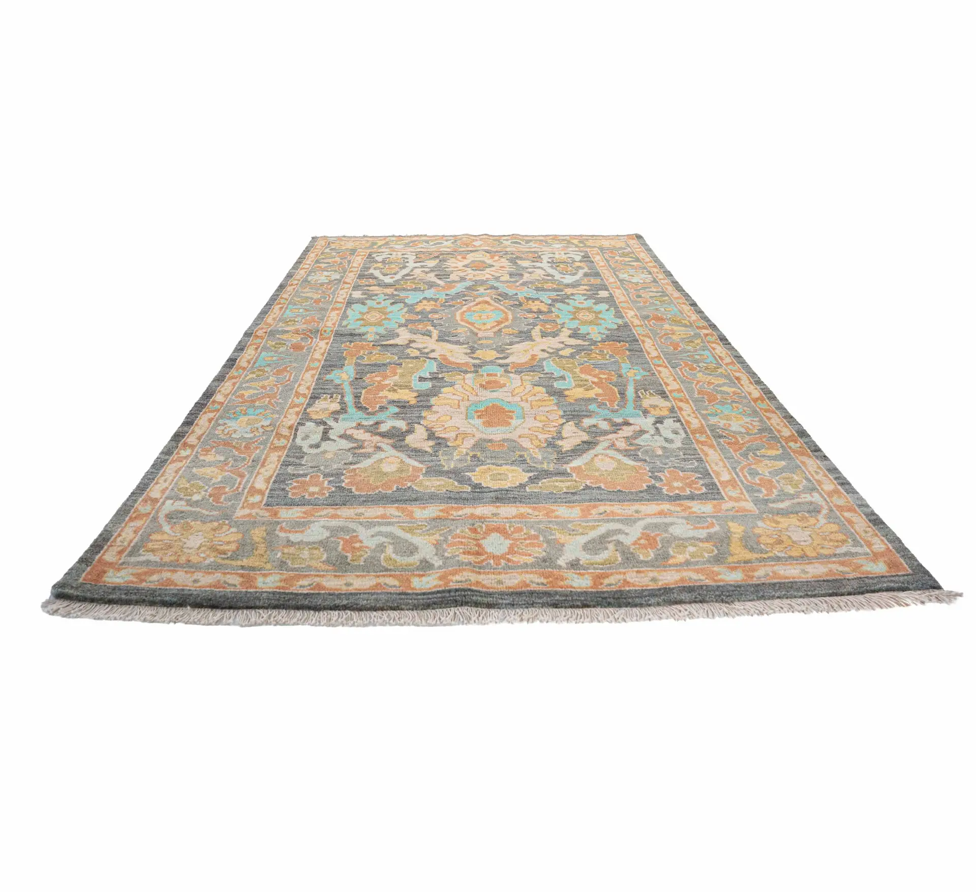 Hand Knotted Arak Rug - 238 × 158 cm - Shirazi Rugs