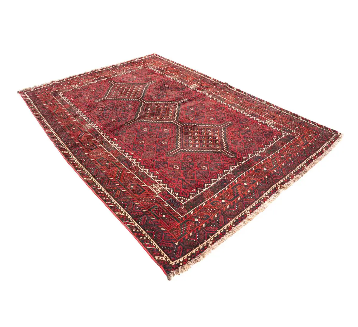 Hand Knotted Baluch Rug - 274 × 196 cm - Image 5