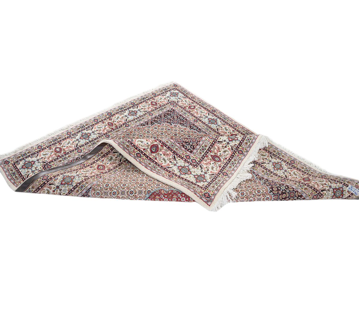 Hand Knotted Mashhad Rug - 154 × 148 cm - Image 5