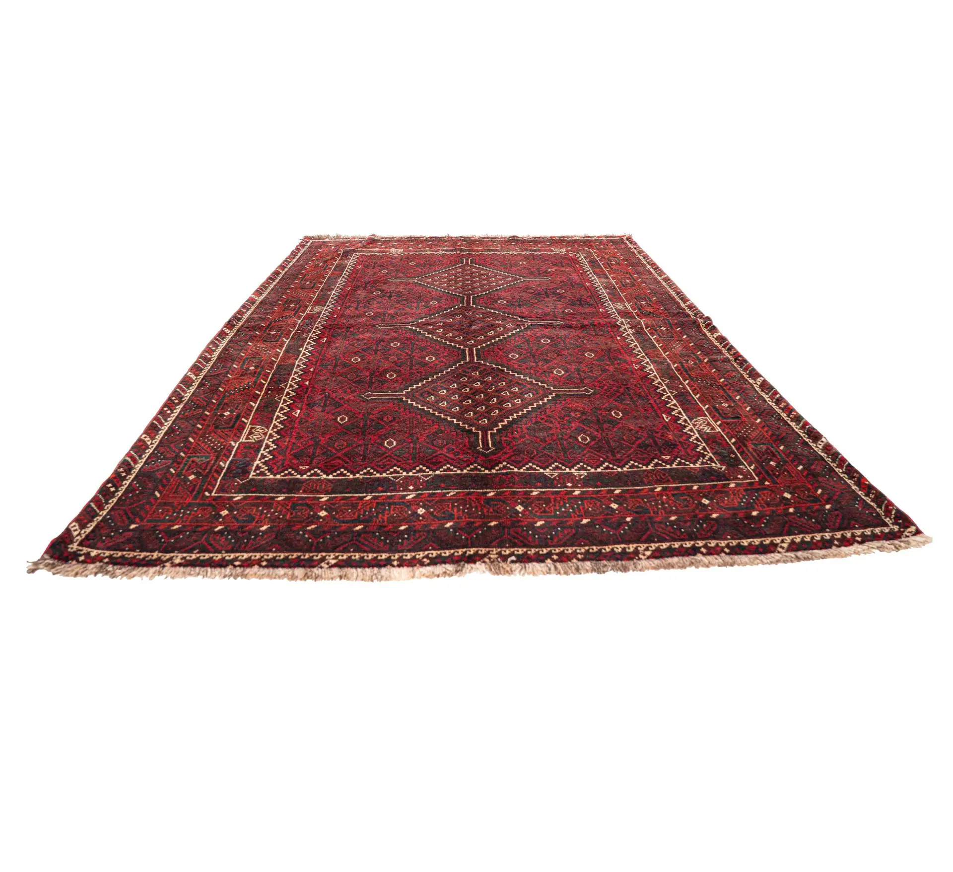 Hand Knotted Baluch Rug - 274 × 196 cm - Shirazi Rugs