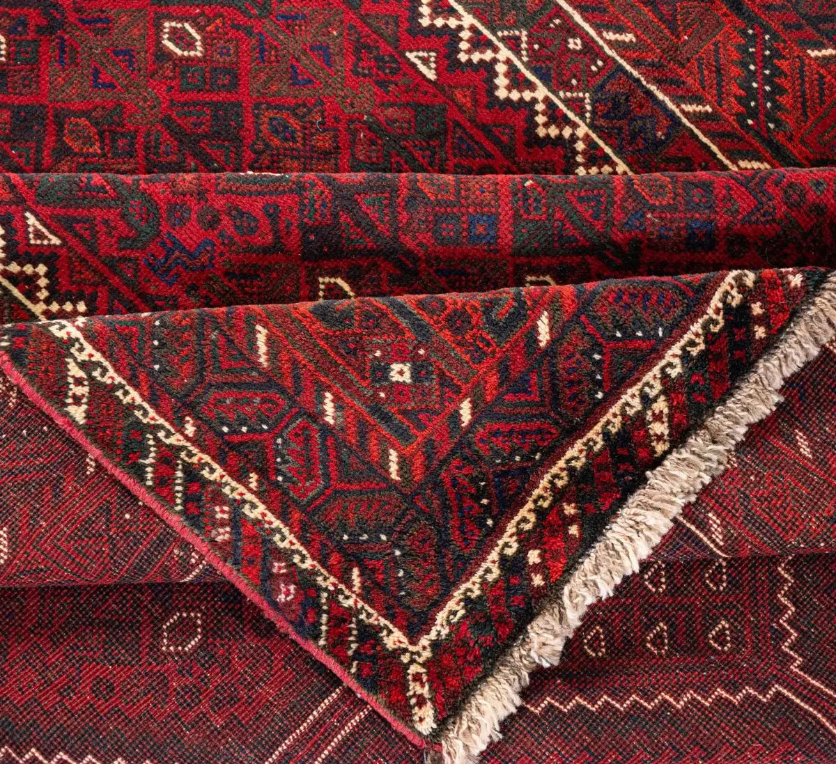 Hand Knotted Baluch Rug - 274 × 196 cm - Image 2